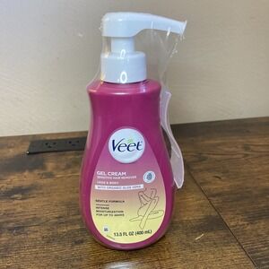 Veet Hair Remover Gel, 13.5 Ounce, Sensitive Formula with Aloe & Violet blossom